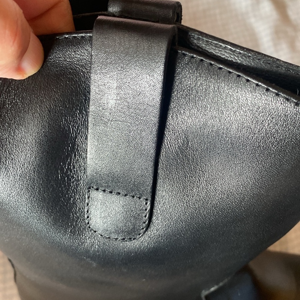 Free People Easton Equestrian Leather 10” Ankle Boots size fit like size 9 - Picture 8 of 16
